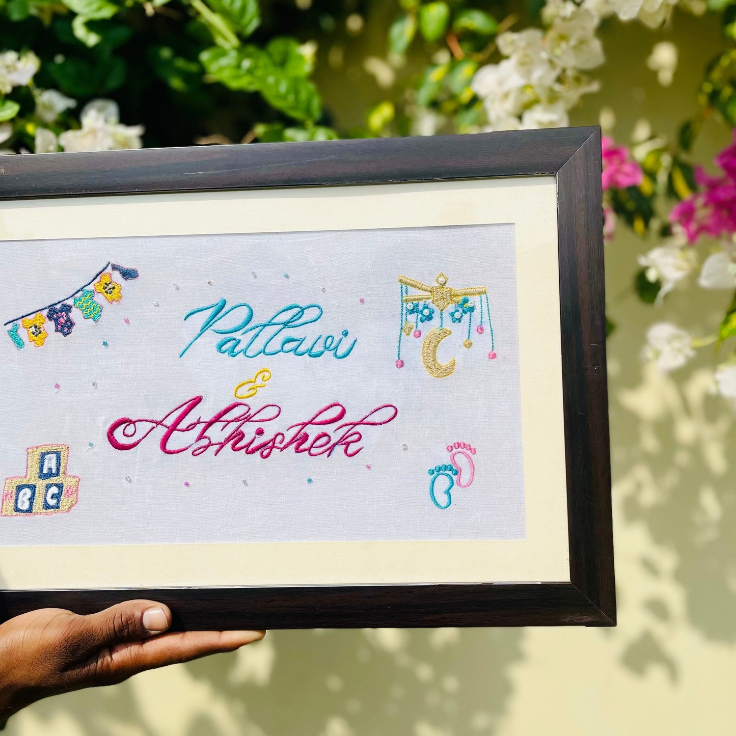 "PERSONALISED NAME" FRAME