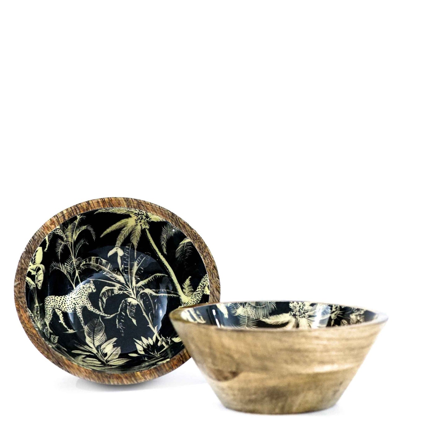 GOLDEN CHEETAH SNACK BOWL