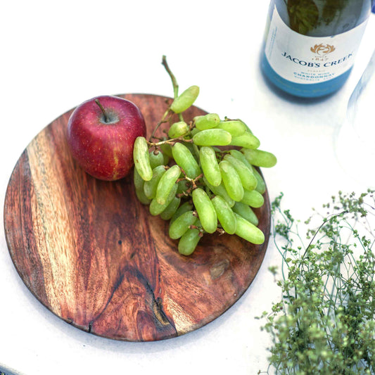 MANGO WOOD SNACK PLATE