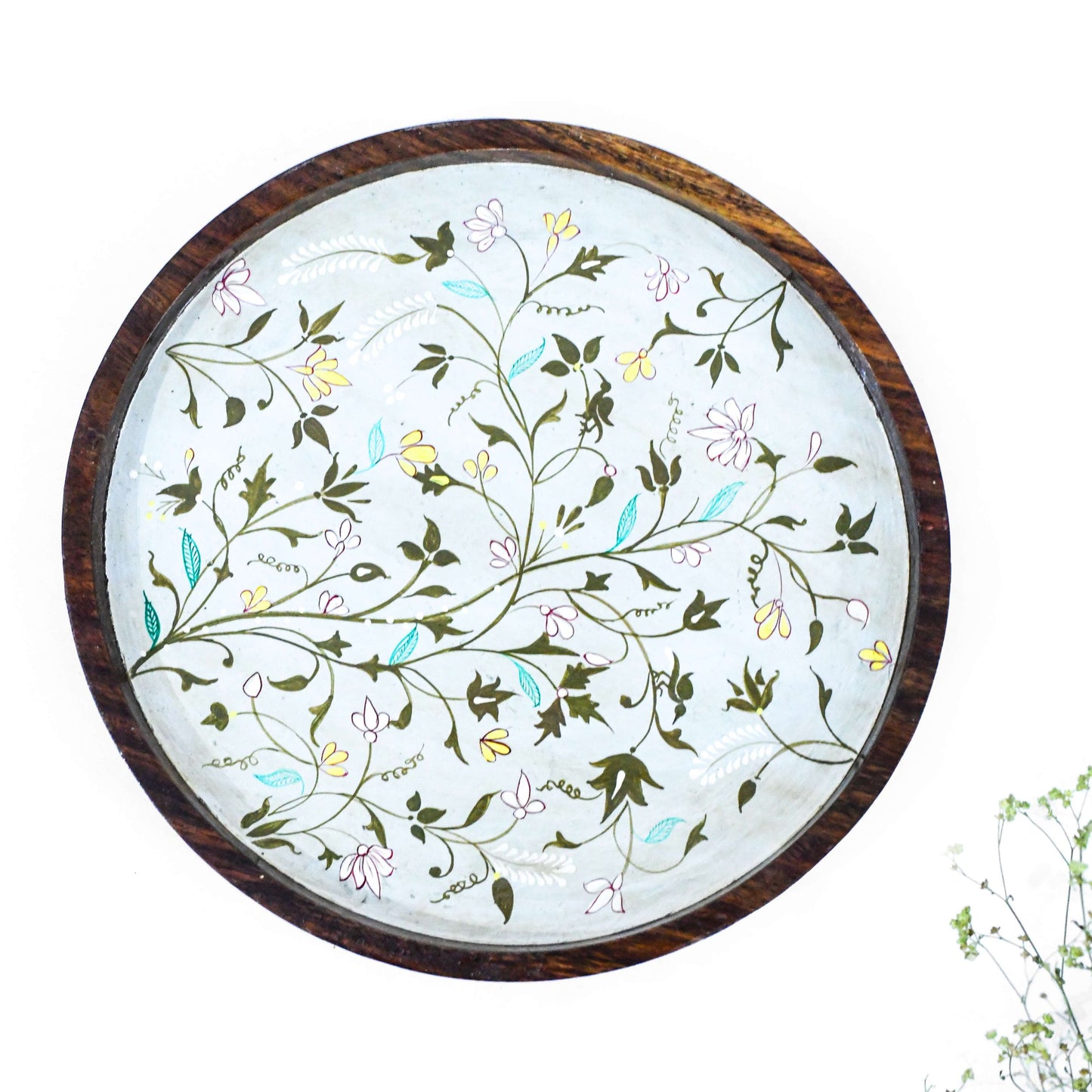 "TAZIJ" HAND-PAINTED CAKE STAND